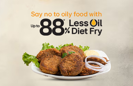 less oil